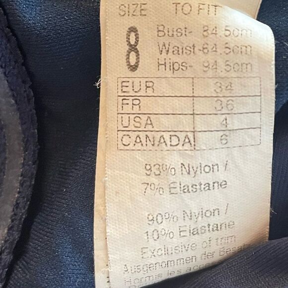 Seafolly Australia Blue Swimsuit Top size 4 - Picture 4 of 4